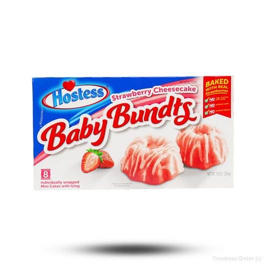 Hostess Baby Bundtz Strawberry Cheesecake 284g