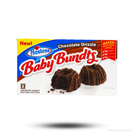 Hostess Baby Bundts Chocolate Drizzle 284g