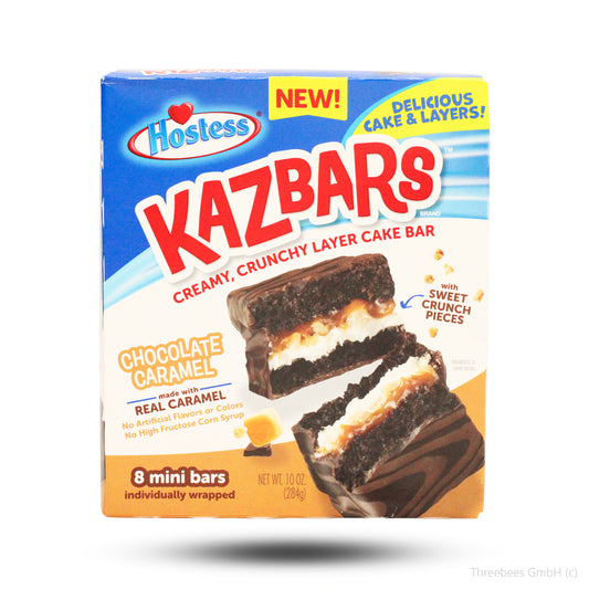 Hostess Kazbars Chocolate Caramel 8er 284g