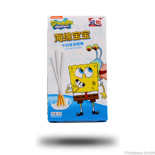 SpongeBob Square Pants Coated Stick Milk Asia 48g